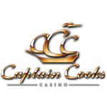 Captain Cooks Casino logo featuring a stylized golden ship and elegant cursive text. The purpose of this image is to promote Captain Cooks Casino's special offer for new players, emphasizing slot games and other promotions. Text reads: "100 CHANCES TO WIN £2,020,445.57 FOR JUST £5! TRY AND WIN THE JACKPOT! • GET A 100% BONUS UP TO £100 ON YOUR SECOND DEPOSIT • GET A 50% BONUS UP TO £150 ON YOUR THIRD DEPOSIT • GET A 25% BONUS UP TO £125 ON YOUR FOURTH DEPOSIT • GET A 100% BONUS UP TO £100 ON YOUR FIFTH DEPOSIT. Weekly bonus offers and the best online casino loyalty program offering you FREE Casino Bonuses for your gameplay."