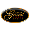 Grand Hotel Casino logo with an elegant black and gold oval design featuring cursive gold text. Text below the logo reads: "UP TO £560 IN WELCOME MATCH BONUSES ARE WAITING FOR YOU AT GRAND HOTEL CASINO! As a member of Grand Hotel Casino, you are entitled to all kinds of privileges, including free bonuses, VIP points, entries into our VIP Lucky Jackpots, and access to our massive Sweepstakes where after reaching Bronze status level you can win unmissable prizes and opportunities. Receive up to £560 on your first 4 deposits: 1st deposit: 100% Match Bonus up to £100. 2nd deposit: 50% Match Bonus up to £150. 3rd deposit: 30% Match Bonus up to £150. 4th deposit: 20% Match Bonus up to £160."